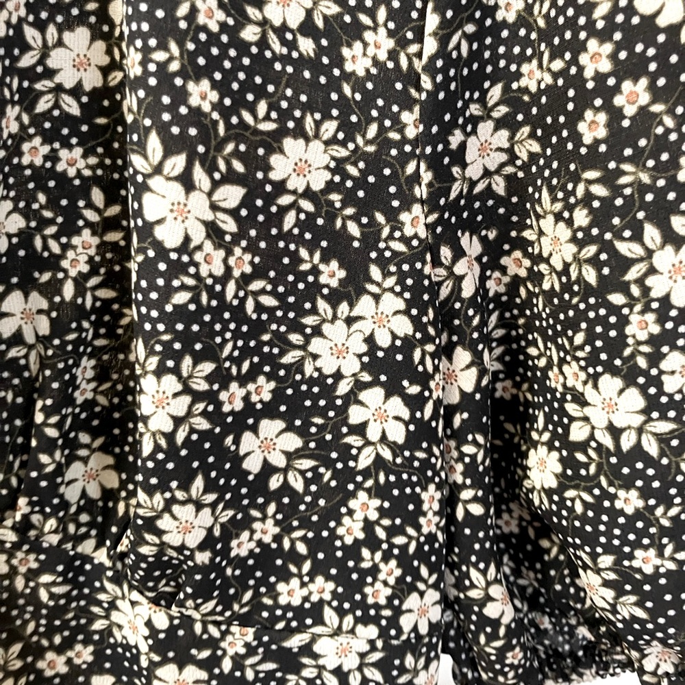 *SOLD* Floral Midi Dress - Picture 4 of 4